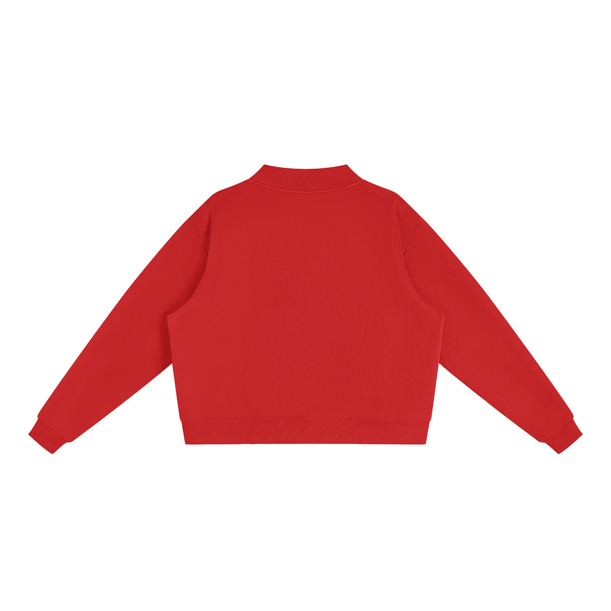 SOUTHIE WHITE BLOCK LETTER MOCK NECK