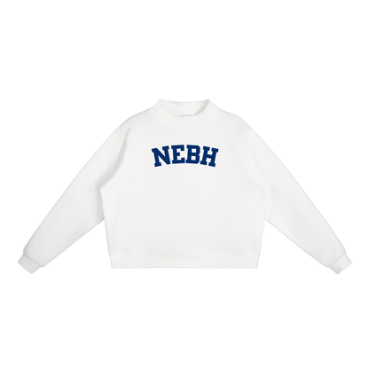 NEBH BLOCK LETTERS MOCK NECK