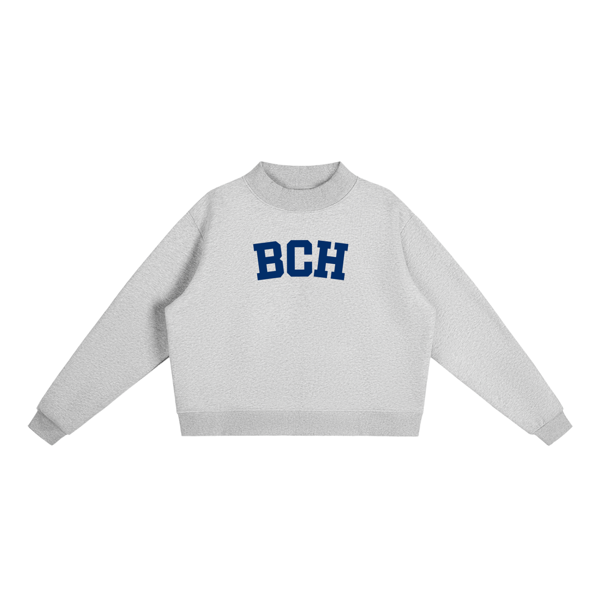 BCH BLOCK LETTER MOCK NECK