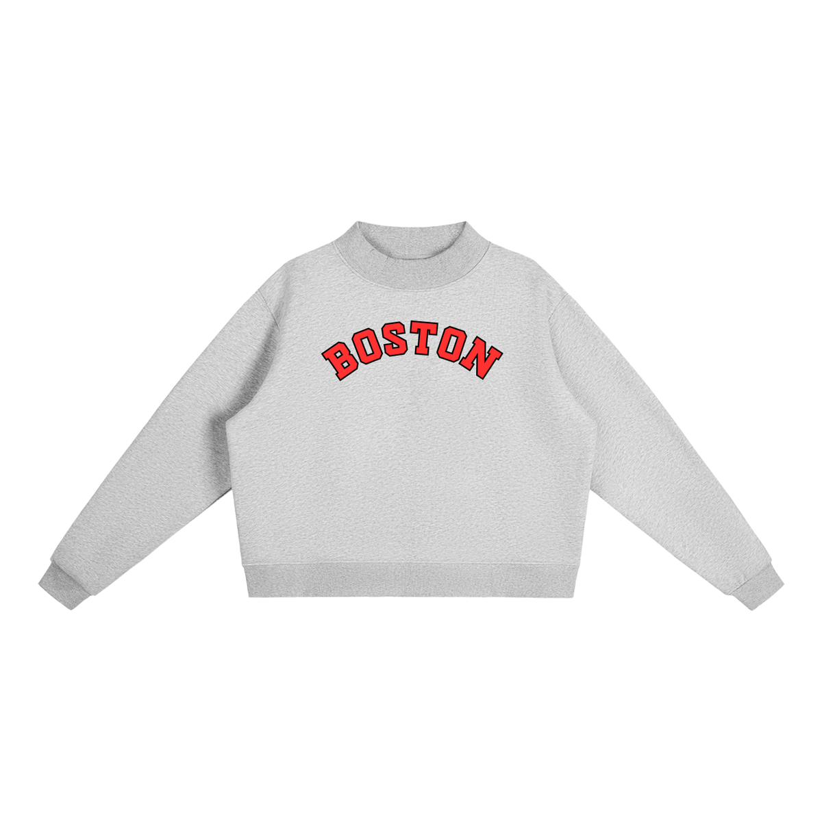 HUNTINGTON AVE MOCK NECK