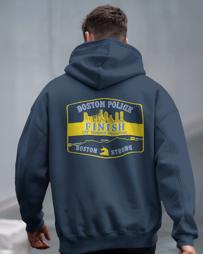 NAVY BPD BOSTON MARATHON HOODIE