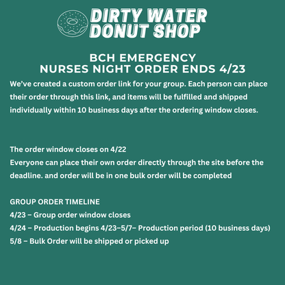 BCH EMERGENCY NURSES NIGHT LONG SLEEVE