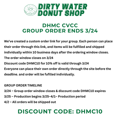 DARK GREEN DHMC CVCC CHAMPION CREWNECK