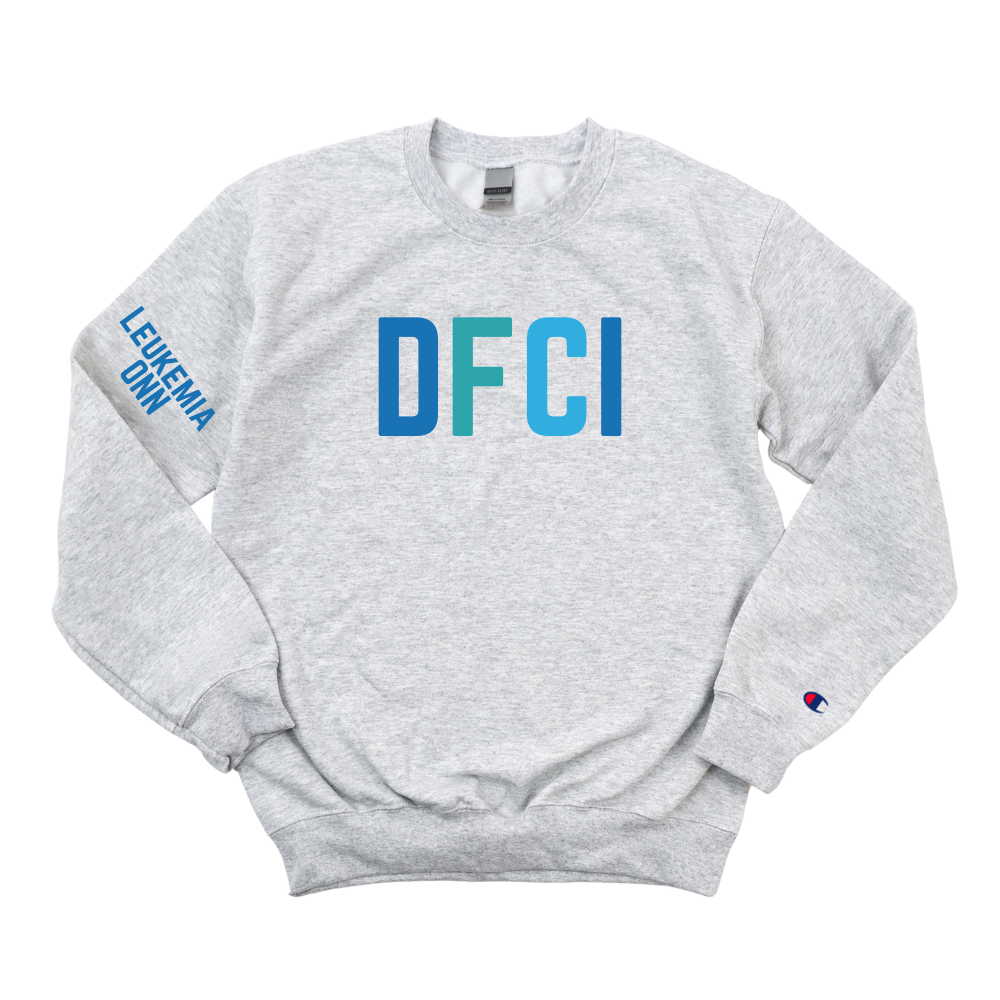 MULTI BLUE DFCI LEUKEMIA ONN - RN CHAMPION CREWNECK
