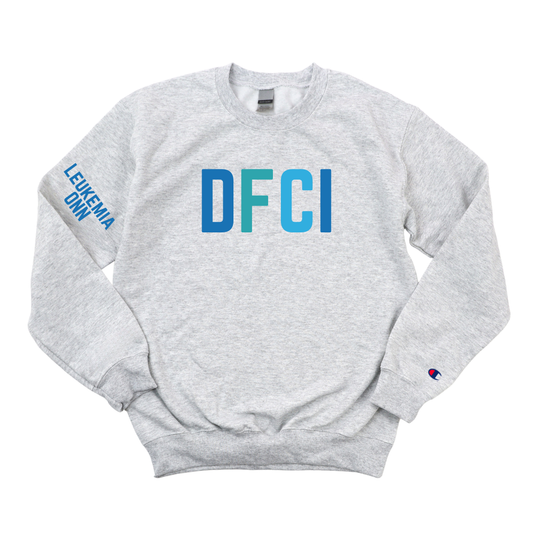 MULTI BLUE DFCI LEUKEMIA ONN - RN CHAMPION CREWNECK