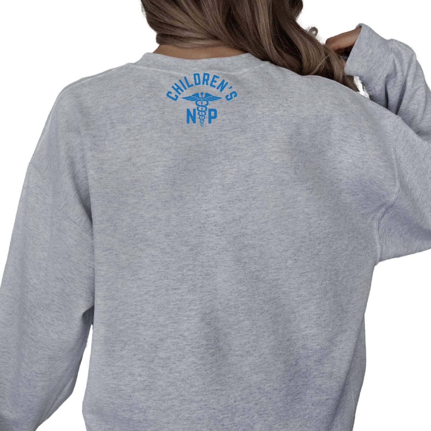 ROYAL BLUE BCH PHLEMBOTOMY CHAMPION CREWNECK - DARK GRAY