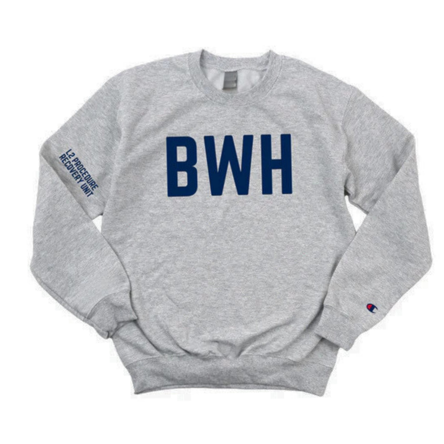BWH RN L2 CHAMPION CREWNECK - DARK GRAY