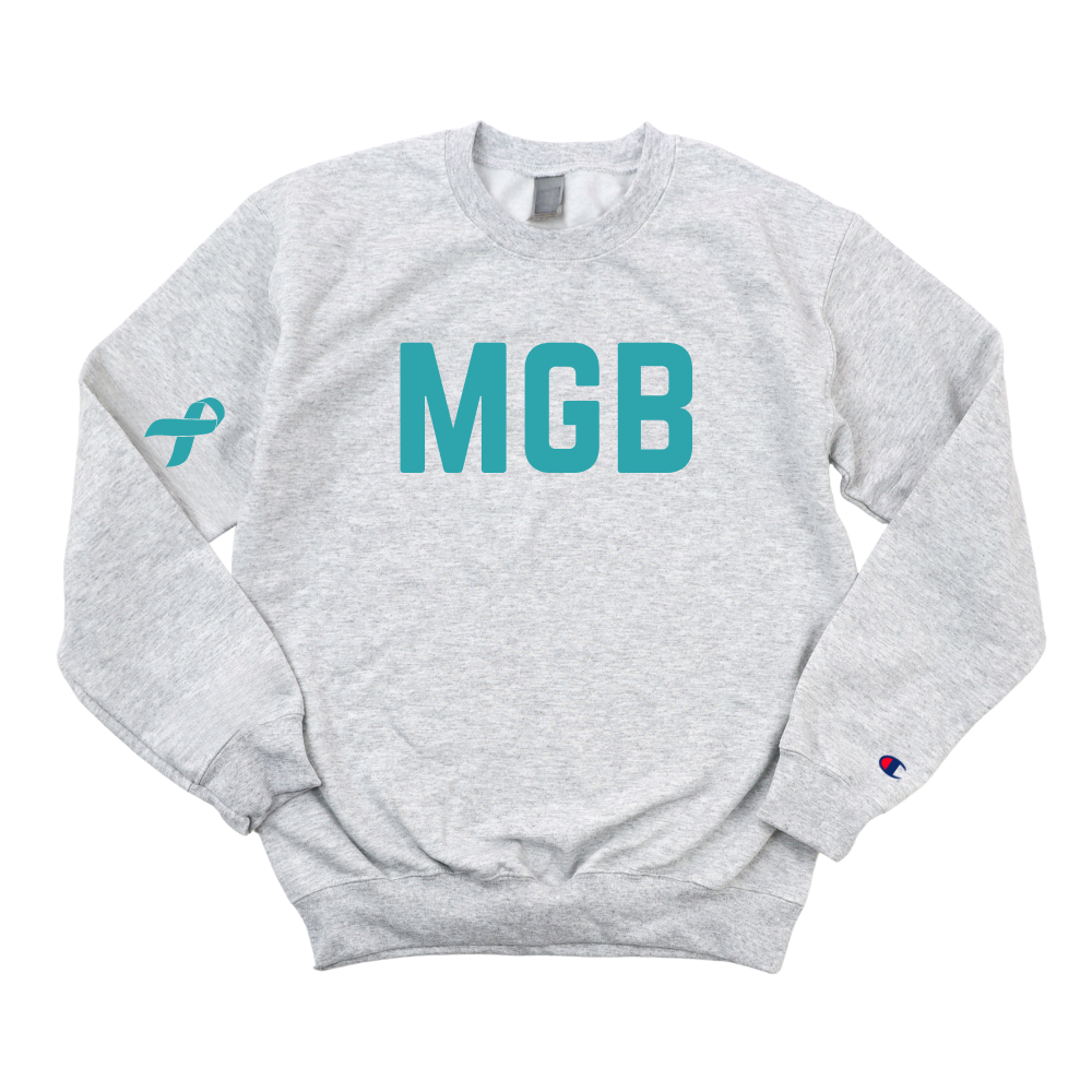 MGB OVARIAN CANCER AWARENESS CHAMPION CREWNECK