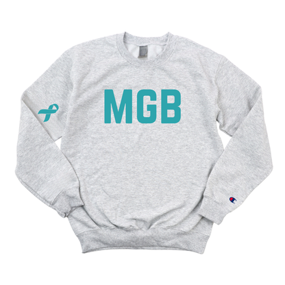 MGB OVARIAN CANCER AWARENESS CHAMPION CREWNECK