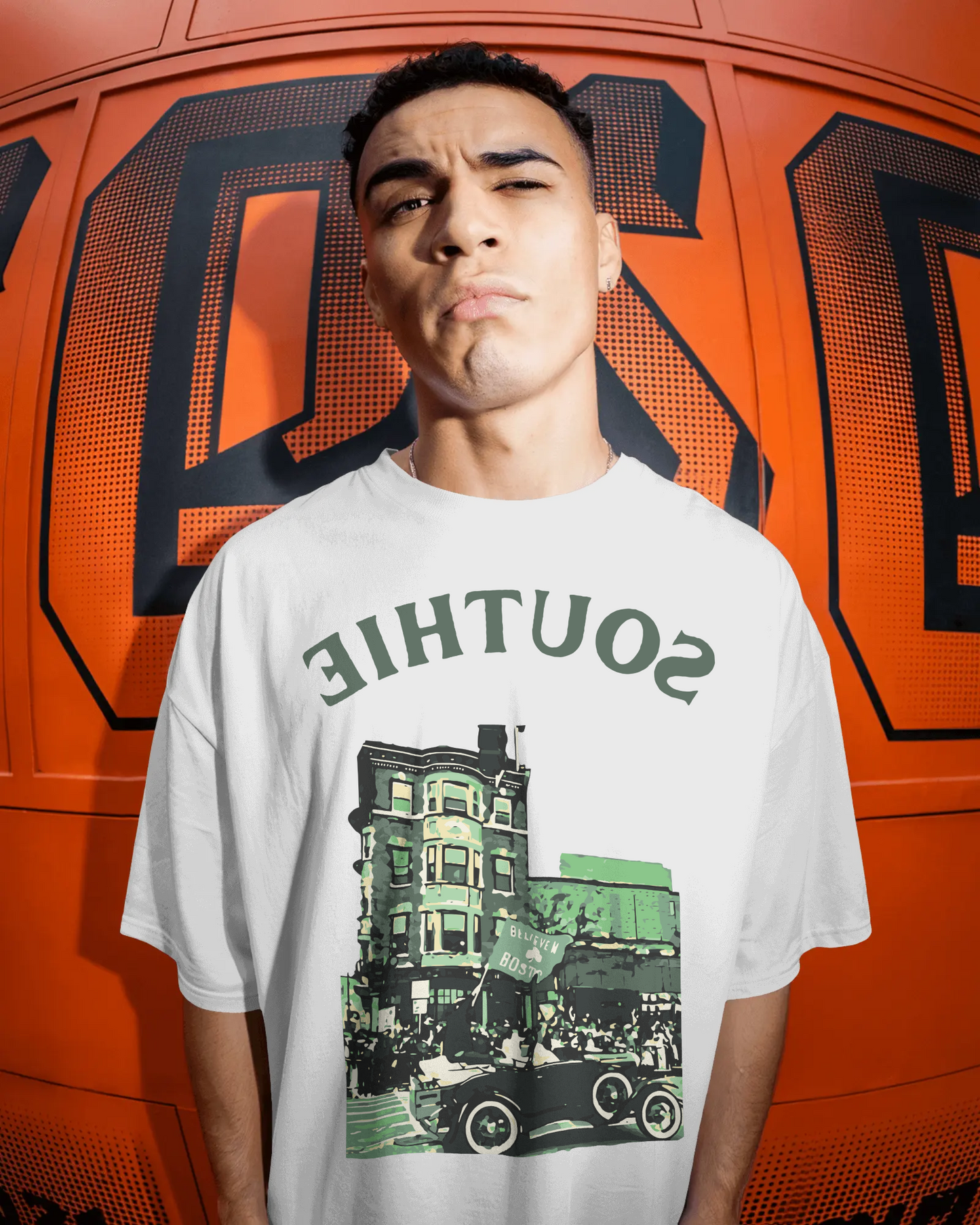 SOUTHIE PARADE OVERSIZED TEE