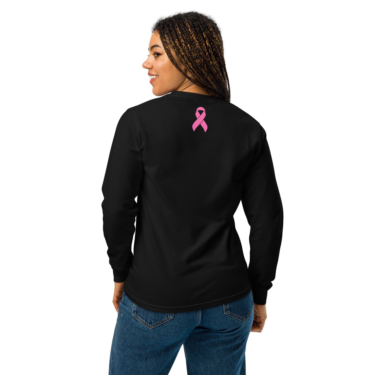 BIDMC BREAST CANCER AWARENESS LONG SLEEVE - CLEARANCE