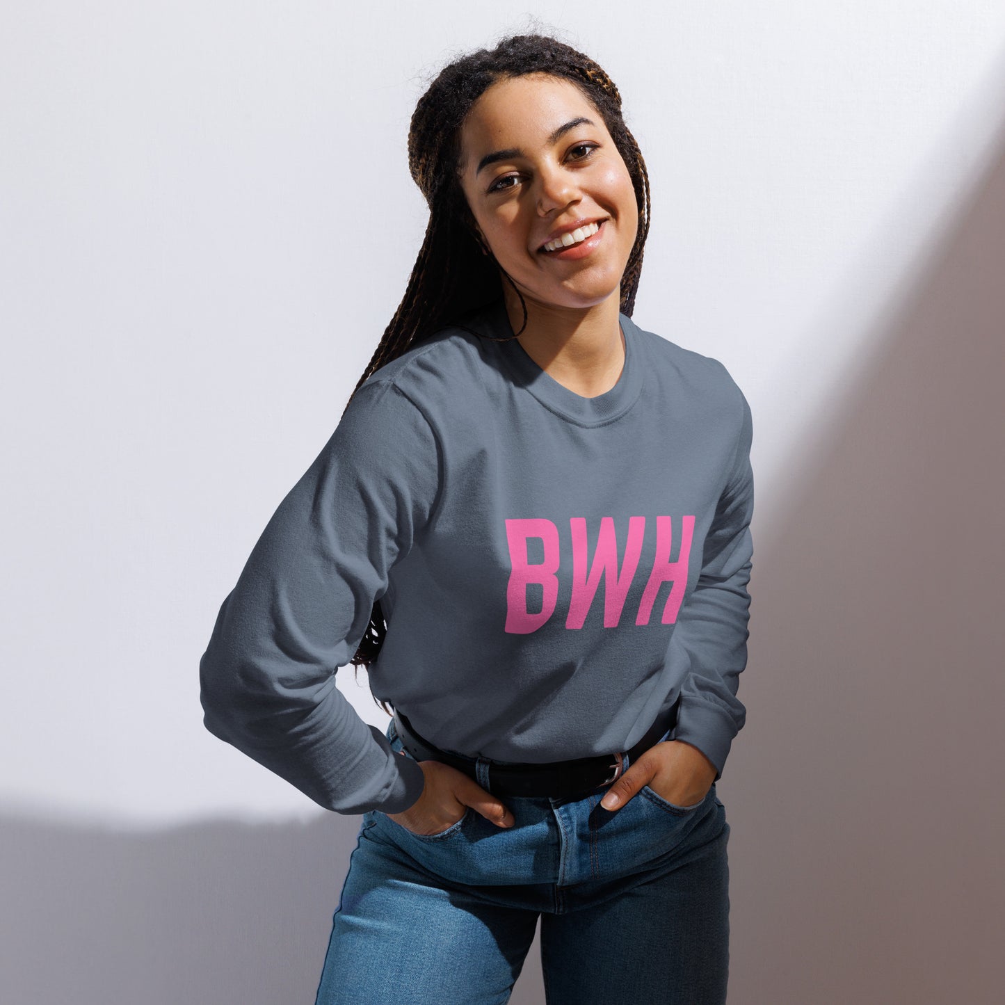 BWH ALL STAFF CANCER AWARENESS LONG SLEEVE