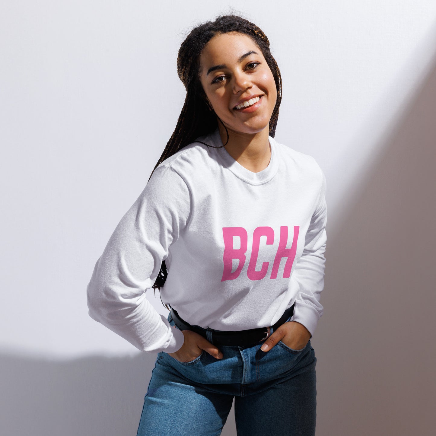 BCH ALL STAFF CANCER AWARENESS LONG SLEEVE