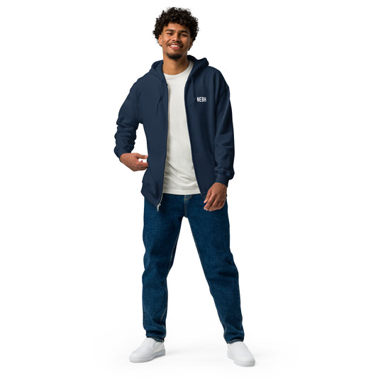 NEBH HEAVY BLEND ZIP HOODIE